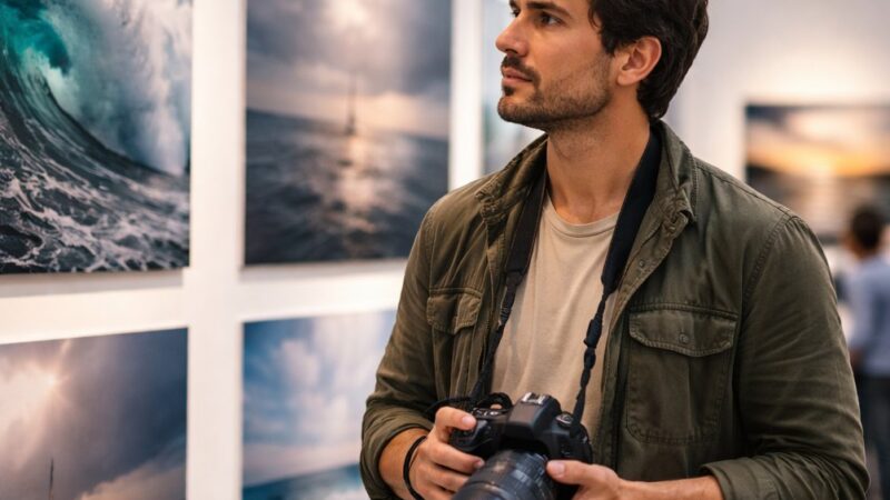 Comment la mer inspire-t-elle nos photographes marins ?