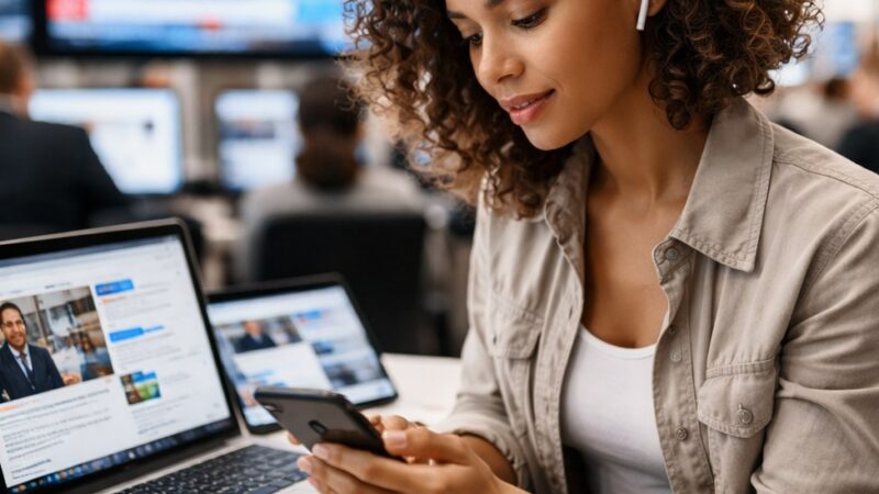 L&rsquo;Ère Numérique : Comment les Médias Redéfinissent l&rsquo;Information
